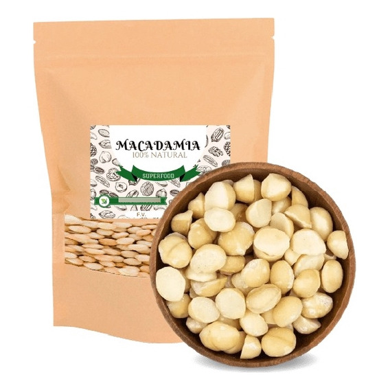 Macadamia 100% Natural X 500g