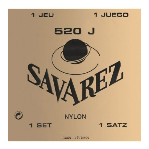 Encordado Clasica Savarez 520j Tensión Alta