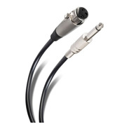 Cable Micrófono Jack Cannon A Plug 6.3mm Monoaural 6m Steren
