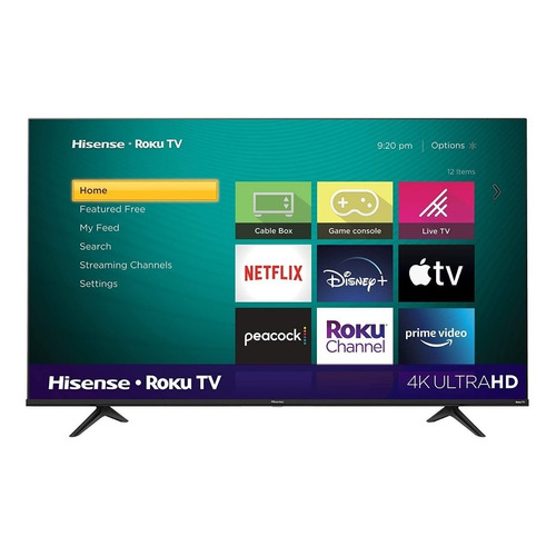 Smart TV Hisense R6 Series 55R6G LCD Roku OS 4K 55" 120V