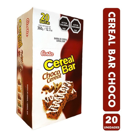 Cereal Bar Choco Cereal Display 20 Unidades 21 Gr