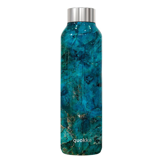Botella Térmica Quokka Solid 630ml Color Blue Rock