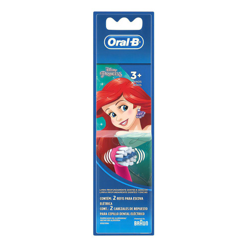 Cabezal Oral-b Disney Princess 2 Unidades