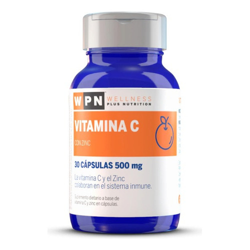 Vitamina C Wpn X 30 Cápsulas Sabor Sin Sabor