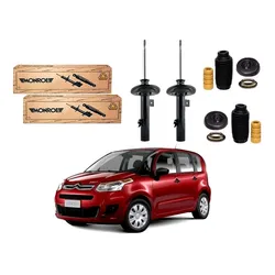 Kit Amortecedor Dianteiro C3 Picasso 1.5 1.6 2011 A 2016