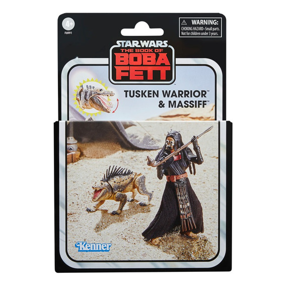 Figura De Acción Star Wars Tusken & Massiff Con Accesorio