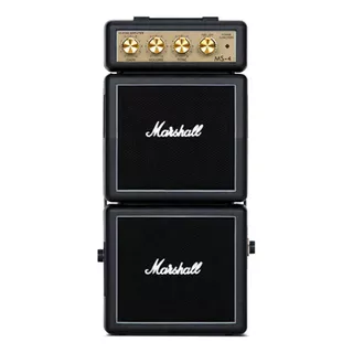 Cubo Guitarra Marshall Mini Ms4 Cor Preto