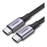 Cable Cargador Ugreen Usb C Carga Rapida 100 W 480 Mbps 2m