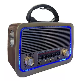 Bocina Radio Bluetooth Lampara Antigua Vintage Retro Clásica