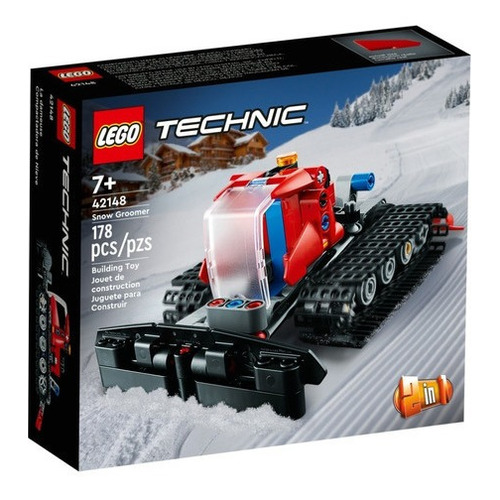 Kit Lego Technic 42148 Compactadora De Nieve (178 Piezas) 178