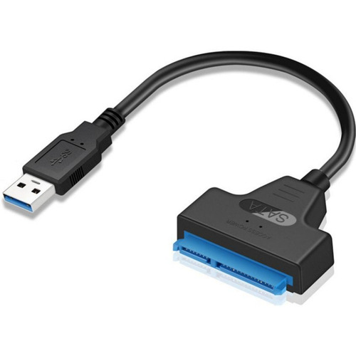 Cable Adaptador Disco Usb 3.0 Sata 2.5 Notebook Laptop Pc ® Color Negro
