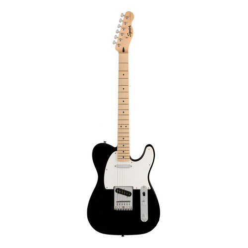 Guitarra Eléctrica Squier Sonic Negra Brillante Telecaster Orientación De La Mano Diestro