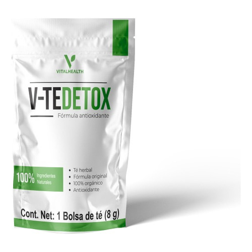 V-té Detox Vitalhealth 1 Sobre Rinde 4 Litros Vital Health