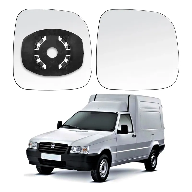 Lente Retrovisor Esquerdo Fiorino 1.3 2003 A 2013