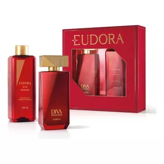 Diva Esplêndida Eudora Colônia E Óleo Perfumado Presente (2 Itens) Kit