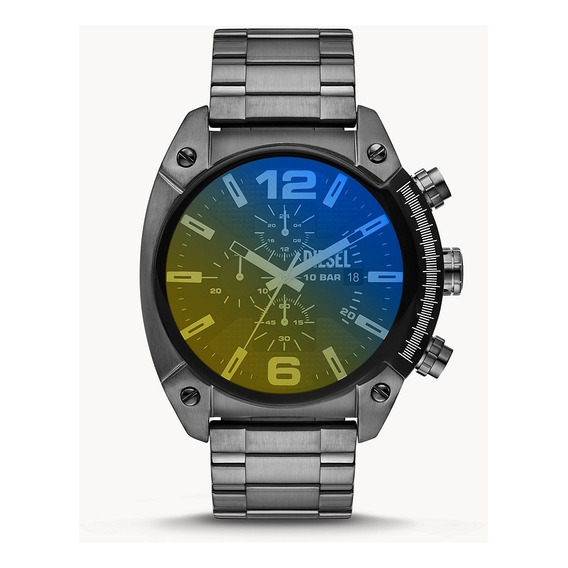 Diesel Reloj Cronógrafo Hombre Dz4616 Overflow Plomo