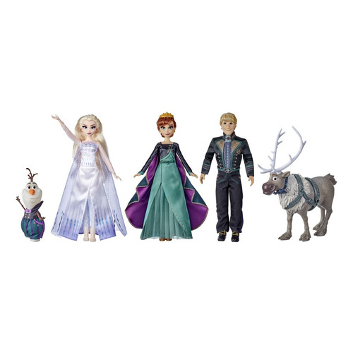 Muñeca Frozen 2 Hasbro Deluxe 5-pack Disney