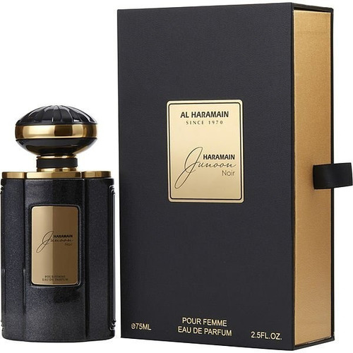 Perfume Al Haramain Junoon Noir 75ml Mujer 100%original Fact