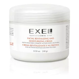 Exel Crema Facial Revitalizante Y Nutritiva (240g) Tipo De Piel Todo Tipo