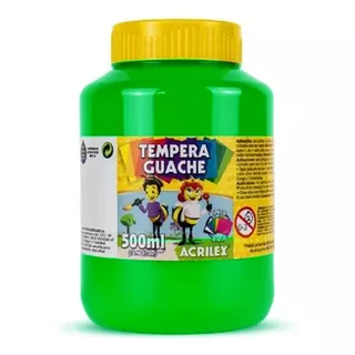 Tinta Guache 500ml Verde Folha Acrilex