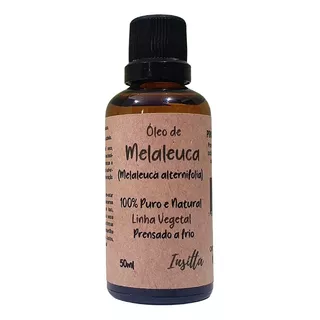 Óleo Vegetal De Melaleuca (tea Tree) 100% Natural 50ml