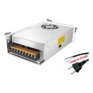  Fgb Fonte 13.8v 20a Chaveada Estabilizada  300w Bivolt 110/220v