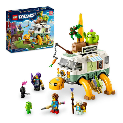 Set Lego® Dreamzzz 71456 Camioneta-tortuga Castillo 434pzs Cantidad de piezas 434