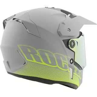 Casco Doble Propósito Joe Rocket Rkt 26 Solar Flare Gris 