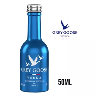 Miniatura Vodka Grey Goose Alumínio 50ml França