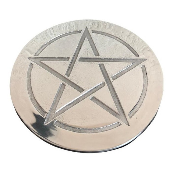 Pentaculo Base Para Caldero Wicca Magia Pewter