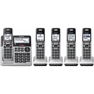 Teléfono Inalámbricos Panasonic Kx-tgf975-s Bluetooth Color Negro