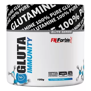 Gluta Immunity Fn Forbis  Glutamine 150g Suplemento Em Pó Sabor Sem Sabor