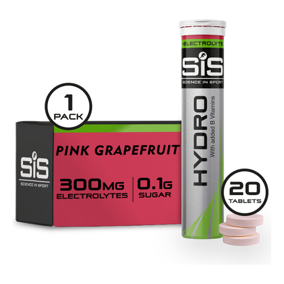 Sis Efervescente Hydro Pink Grape - Unidad a $64790