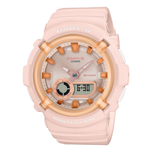 Reloj Mujer Casio Baby G Bga-280sw 4a Ø43,4mm - Impacto Color de la malla $$$ Color del bisel