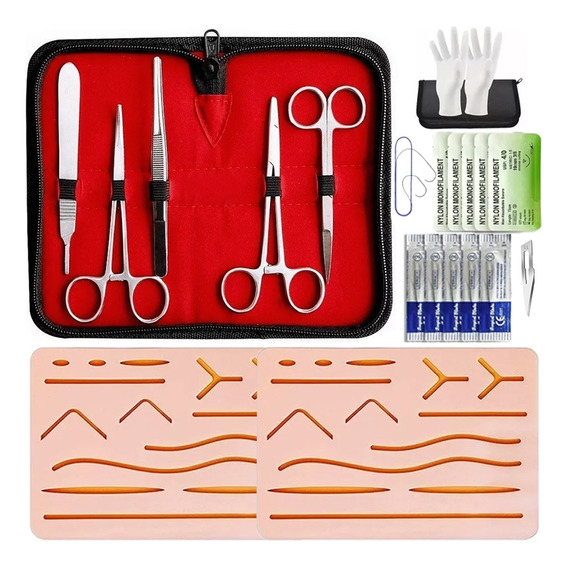 Kit De Práctico Modelos Anatómicos De Pad Sutura Quirúrgica