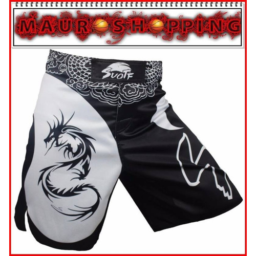 Pantaloneta Mma Short Ufc Boxeo Kick Boxing Artes Mixtas 