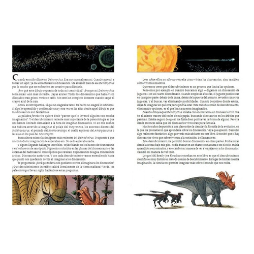Dinosaurios - Fosiles Y Plumas - Comics De Ciencia / Histori