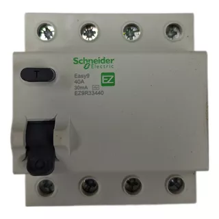 Interruptor Diferencial Dr 4p 40a 30ma Ez9r33440 Schneider