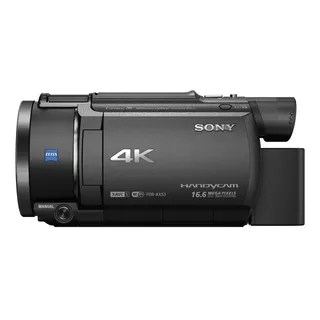 Handycam® 4k Con Sensor Exmor R Cmos Fdr-ax53 Color Negro