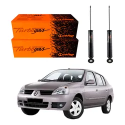  Par Amortecedor Traseiro Clio Sedan 1.0 1.6 2003 A 2007