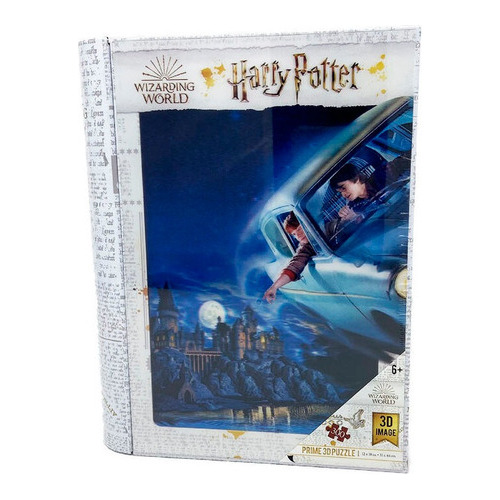 Puzzle-libro Lenticular Harry Potter Y Ron En El F