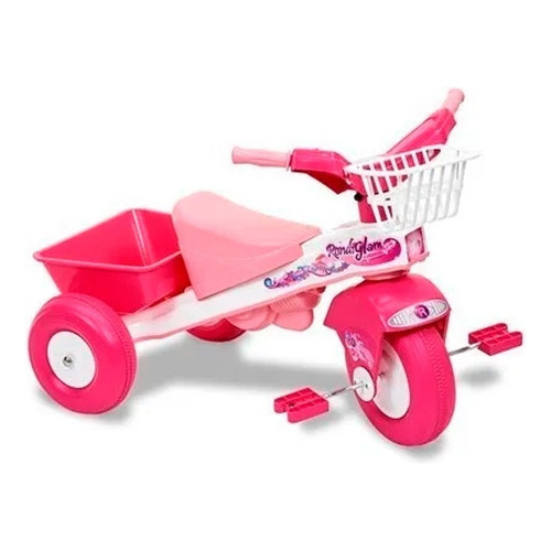 Triciclo Infantil Glam Rondi Color Rosa