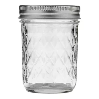 Frascos Quilted Jelly Jar 8 Oz. 12 Piezas