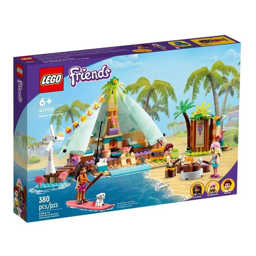 Lego Glamping En La Playa Cantidad De Piezas 380