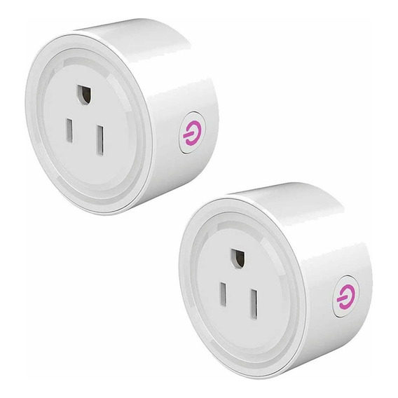 Enchufe Inteligente Wifi Smart Plug Para Alexa Google Home Color Blanco