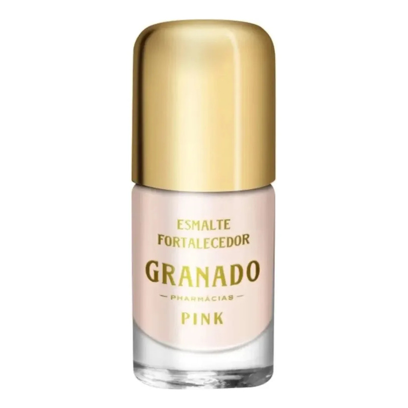 Esmalte Fortalecedor Pink Granado 10ml - Alta Cobertura Esmalte Fortalecedor Pink Granado 10ml - Alta Cobertura