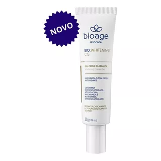 Gel Creme Clareador Hipercromias Bio Whitening Cis - Bioage