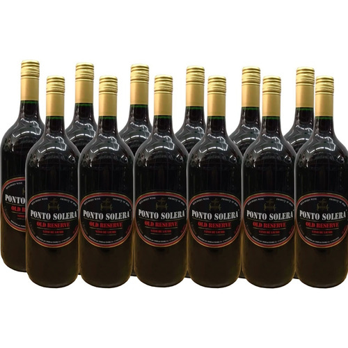 Vino De Postre Ponto Solera Bodegas Pinord 12 Botellas * (f)