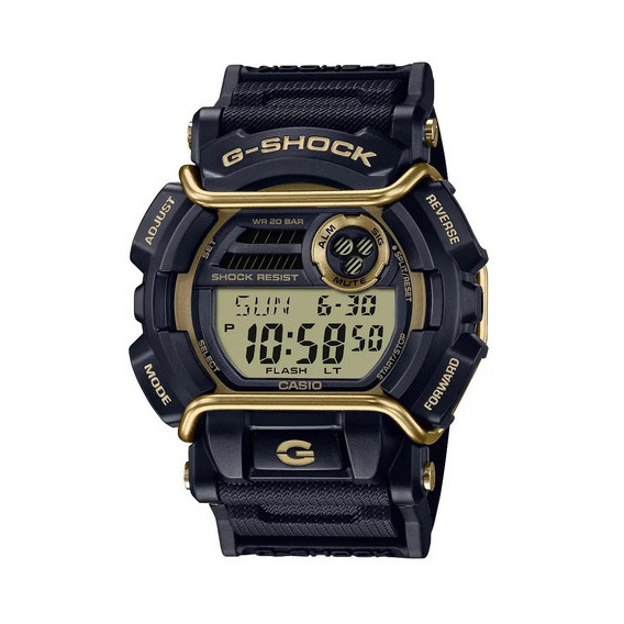 Reloj Casio G Shock Gd 400gb 1b2 Digital Anti Impacto Color de la correa Negro Color del bisel Negro Color del fondo Negro