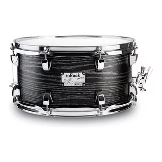 Caixa Bateria Acústica Odery Inrock 14x07 Black Ash